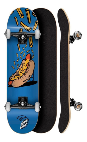 Skate Montado Profissional Cisco Hotdog 8.0 Abec 5