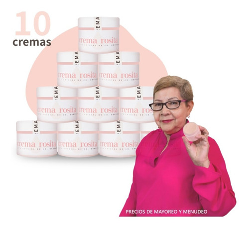 10 Cremas Rositas Original