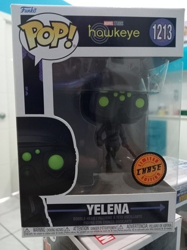 Funko Pop Yelena #1213 Chase Marvel Hawkeye Serie Original