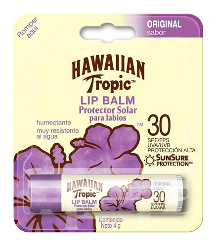 Hawaiian Tropic Balsamo Labial 30fps (4grs)