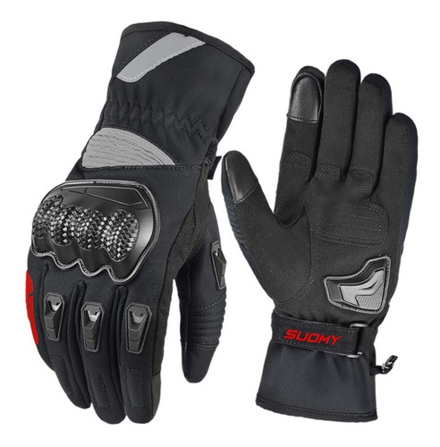 Guantes Para Moto Protección Invierno Impermeables