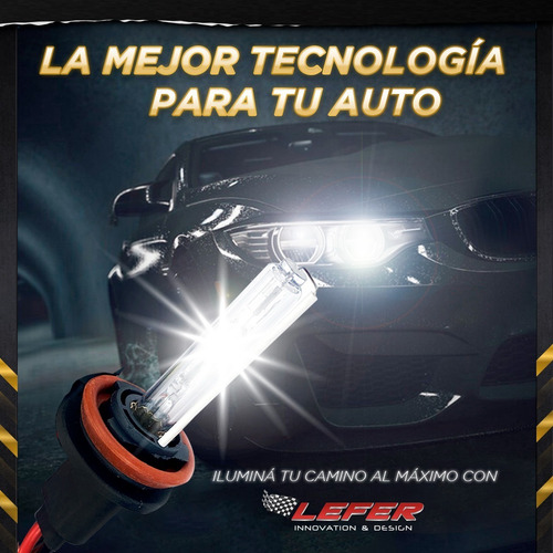 Imagen 3 de 10 de Lampara Xenon Hid 6000k 8000k H1 H3 H7 H11 9006 9005 880 Etc