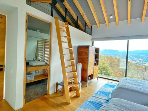Imagen 18 de 30 de Moderna Casa, Increíble Vista Al Lago, El Santuario, Valle D