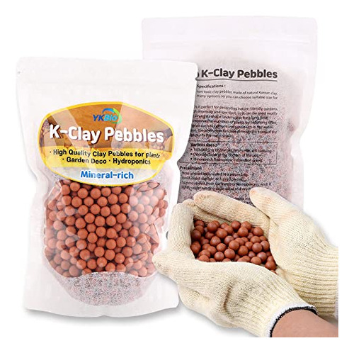 Yk Bio K-clay Pebbles 2.2lb Hecho De 100% Arcilla Natural Co