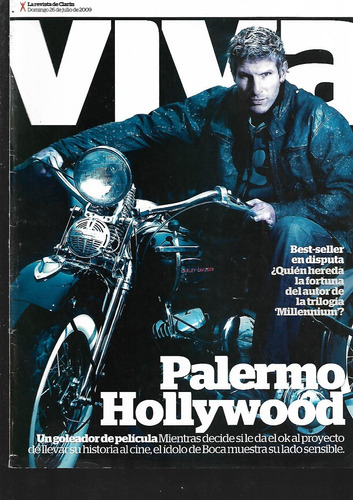 Revista Viva 2009 Martin Palermo Travestis Stieg Larsson