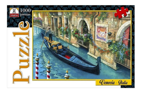 Rompecabezas Implás Venecia Italia De 1000 Piezas
