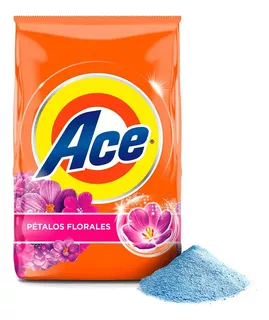 Detergente En Polvo Ace Pétalos Florales 3 Kg