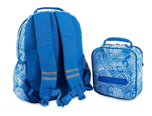Mochila Con Lunchera J-world Duet (wave)