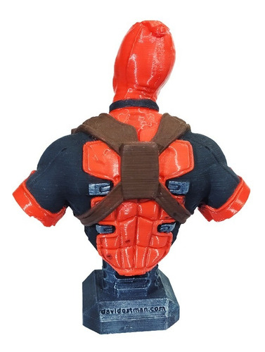 3d Figura Escultura Marvel Deadpool Busto Proxyworld