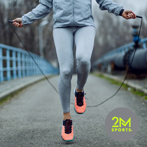 Imagen 8 de 10 de Soga Para Saltar Acero Speed Rope Entrenamiento Gym Fitness