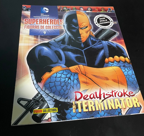 Figura Deathstroke Dc Comics Panini Eaglemoss