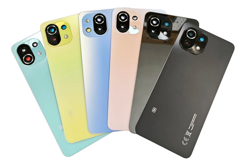 Tapa Trasera Xiaomi Mi 11 Lite Varios Colores Original.