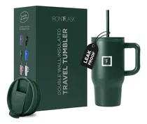 Comprar Taza Térmica Iron °flask Co-pilot 16 Oz Con Tapas Y Popote