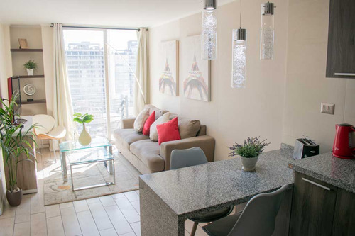 Arriendo Depto Amoblado 1 Habitación - Morandé (3485)