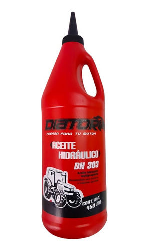Aceite Hidraulico Diator  Dh 303 Botella 950 Ml.