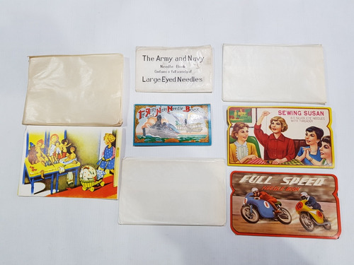 Imagen 2 de 8 de Antiguas Agujas De Coser Colección Sobres Sets Mag 59044