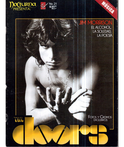 Revista Nocturna The Doors Jim Morrison No. 21