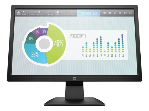 Monitor Hp P204v Negro