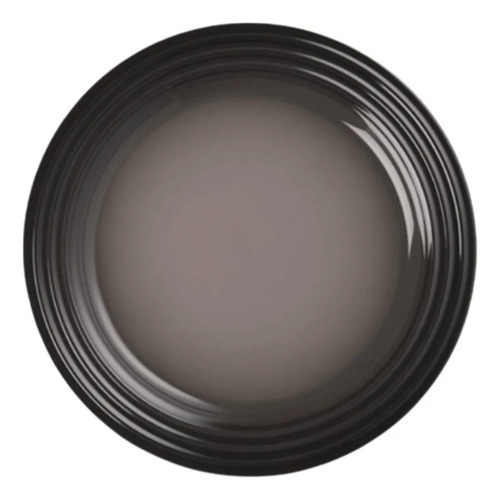 Prato Redondo Raso 22 Cm Flint Le Creuset