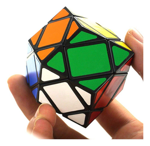Cubo Mágico Skewb 3x3 Dodecaedro Cara Rómbica Diamond Color De La Estructura