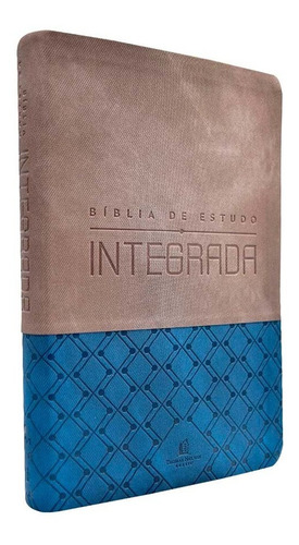 Bíblia De Estudo Integrada Nvi Azul E Cinza