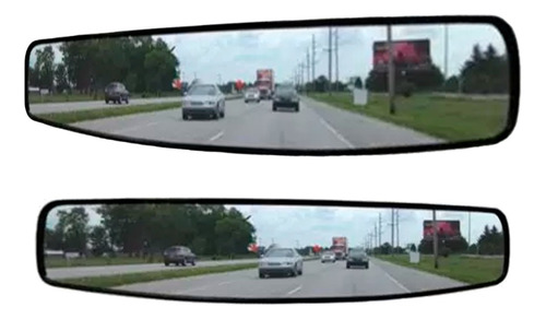 Espejo Retrovisor Panorámico Para Carro Camioneta 43cm