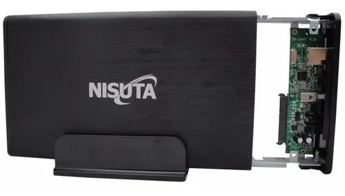 Imagen 3 de 5 de Gaveta Externa Usb 3.0 Para Disco Sata 3.5 Case Nisuta Case