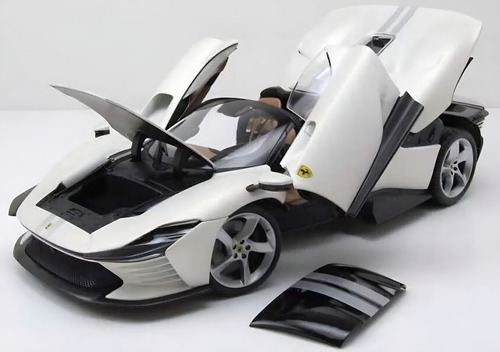 Ferrari Daytona Sp3 1:18 Burago Signature 50 Aniversario Blanco