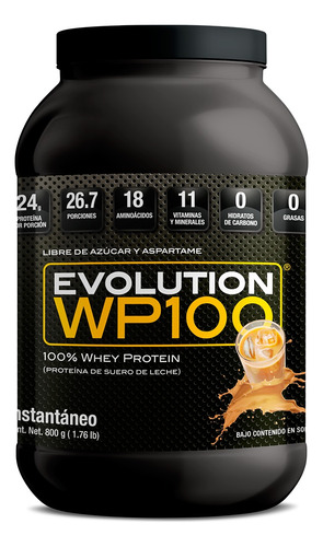 Evolution Proteina Suero De Leche (whey) Wp100 800 G Sabores