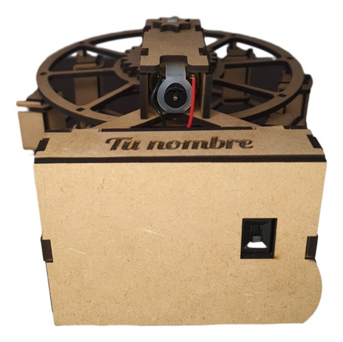 Rueda De La Fortuna Personalizable Rompecabezas Mdf 4 Pz