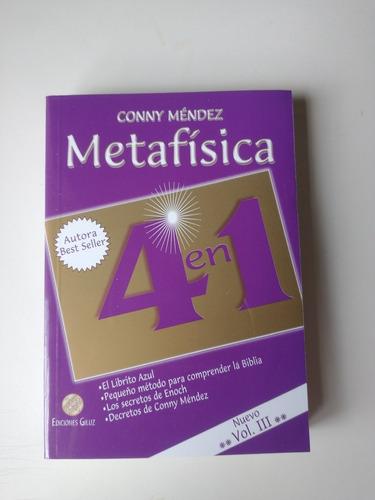 Metafísica 4 En 1 Vol 3 Conny Mendez