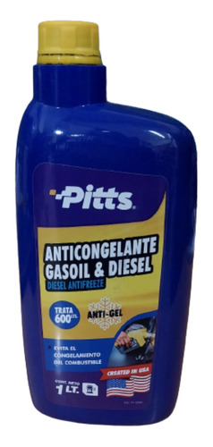 Anticongelante Anti Gel Gasoil Diesel Pitts 1l Neumóvil