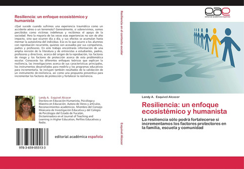 Libro: Resiliencia: Un Enfoque Ecosistémico Y Humanista: La