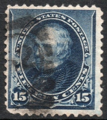 Estados Unidos Sello Usado Henry Clay X 15c. Años 1890-93 