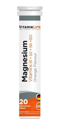 Magnesium + Vitamins (b1/b2/b6/b12) Vitamin Life