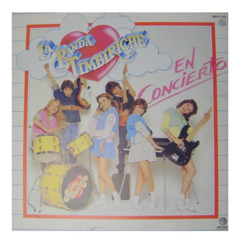 La Banda Timbiriche - En Concierto (1983) Vinilo Lp