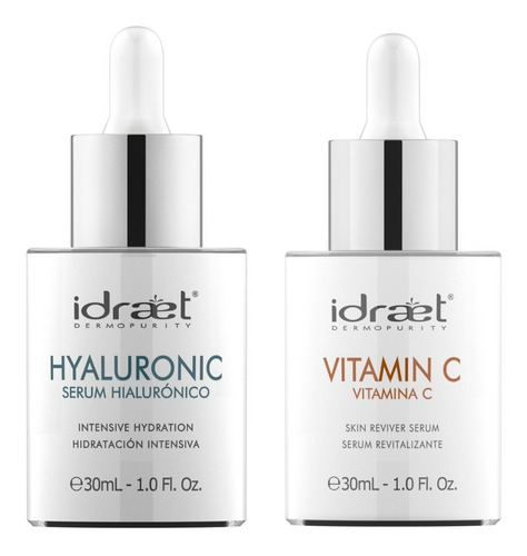 Idraet Serum Ácido Hialuronico Y Vitamina C Concentrados