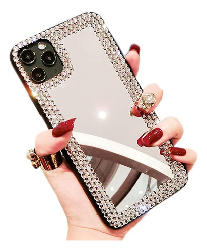 Poowear Para iPhone 12 Pro Max Funda 3d Glitter Sparkle Case