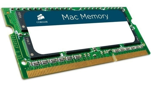 Imagen 5 de 6 de Memoria Ram Ddr3 Sodimm Corsair 8 Gb 1600 Mhz Apple Para Mac