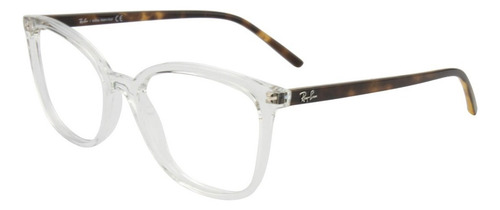 Armação Ray Ban Rb7189l 8104 54 Rb 7189l 7189 Cristal Transp Cor Incolor