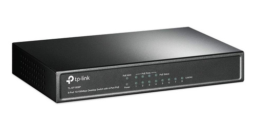 Switch Tp-link Tl-sf1008p 8 Puertos | Con 4 Puertos Poe