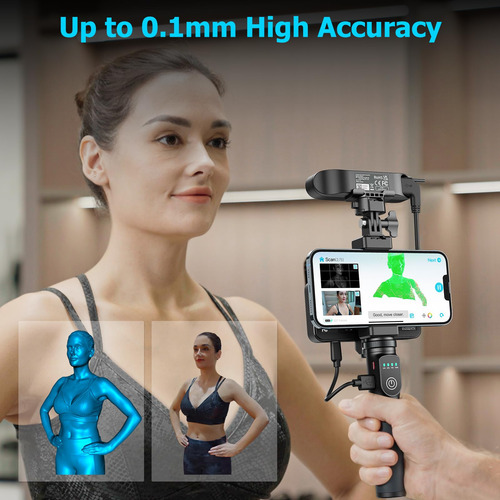 Creality Cr-scan Ferret Pro Escáner 3d 0.1 Mm Mmg