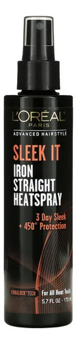 Protetor Térmico Para Cabelo Spray Loreal Sleek It 170 Ml