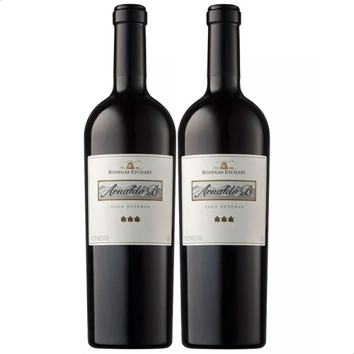 Vino Arnaldo B. Gran Reserva 750ml X2 Unidades