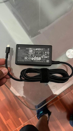 Cargador Hp Tipo Usb-c 65w Caja Hp