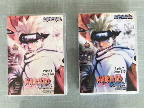 Dvds Capítulos Naruto Shippuden, 15 Discos Impresos 