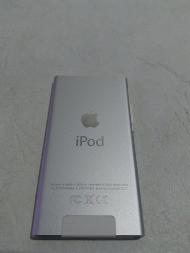 Apple Ipod Nano 7a Generación Md480e Plata 16gb Exc.no Envio Plata (Usado)