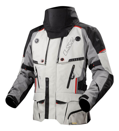Campera Ls2 Apollo/4 Estaciones/cordura 3 Capas/forro Termic