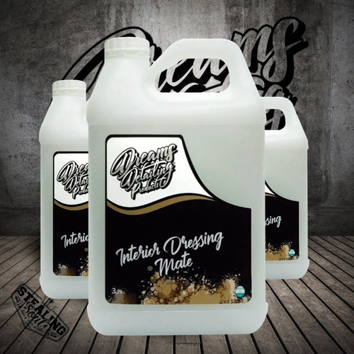 Imagen 1 de 3 de Dreams Detailing | Interior Dressing Mate | Plastico | Galon