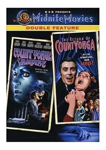 Count Yorga Vampire/return Of Count Yorga Import Dvd Nuevo